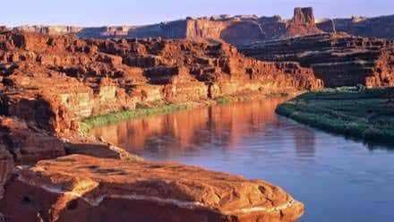 Cataract Canyon waterfall